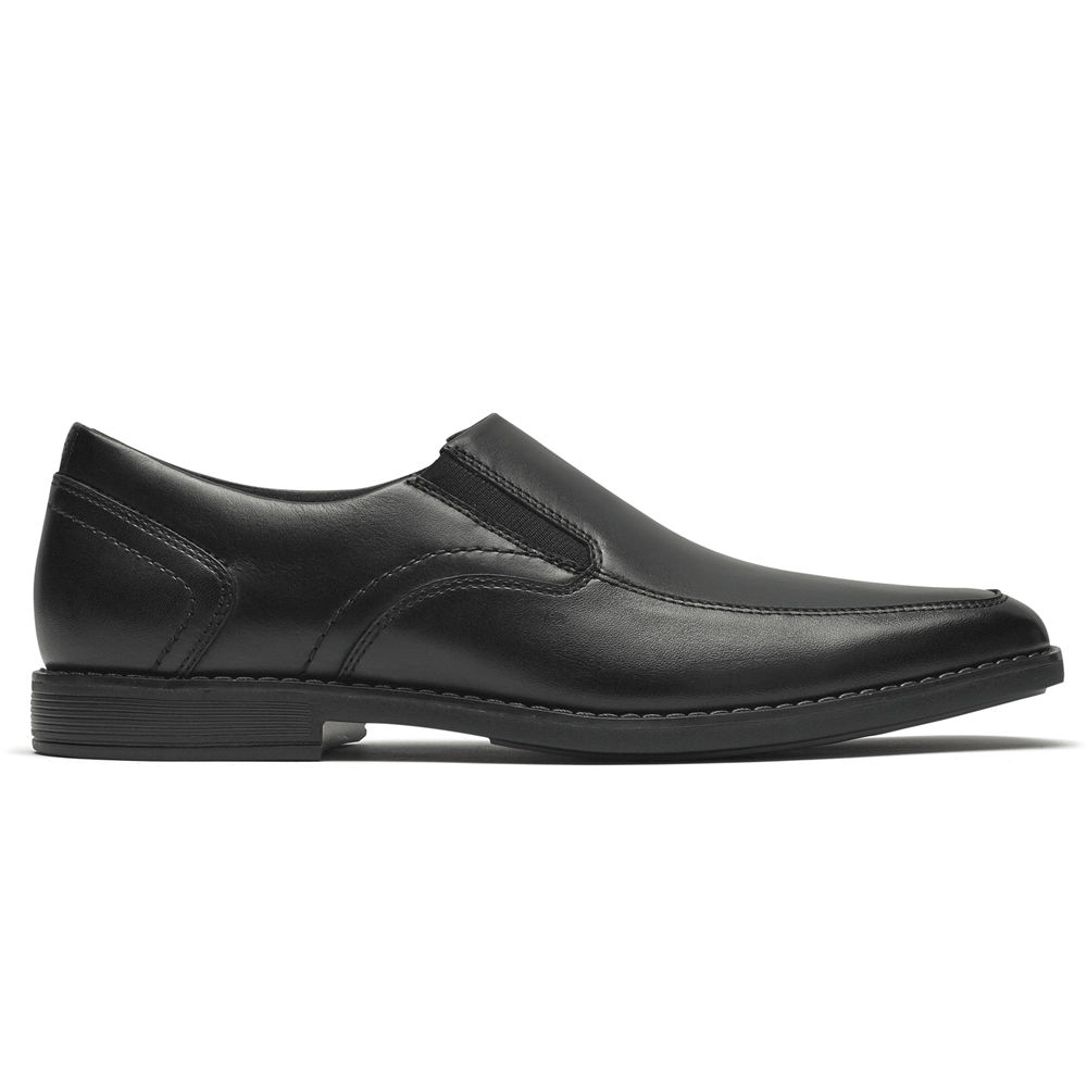 Rockport Mens Slayter Bike Shoe - Slip-On Black - SBR491328